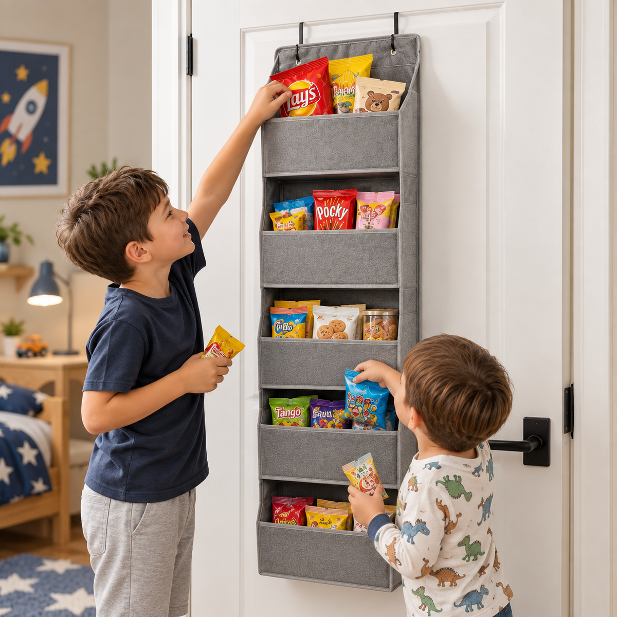 5-Shelf Over-the-Door Organizer