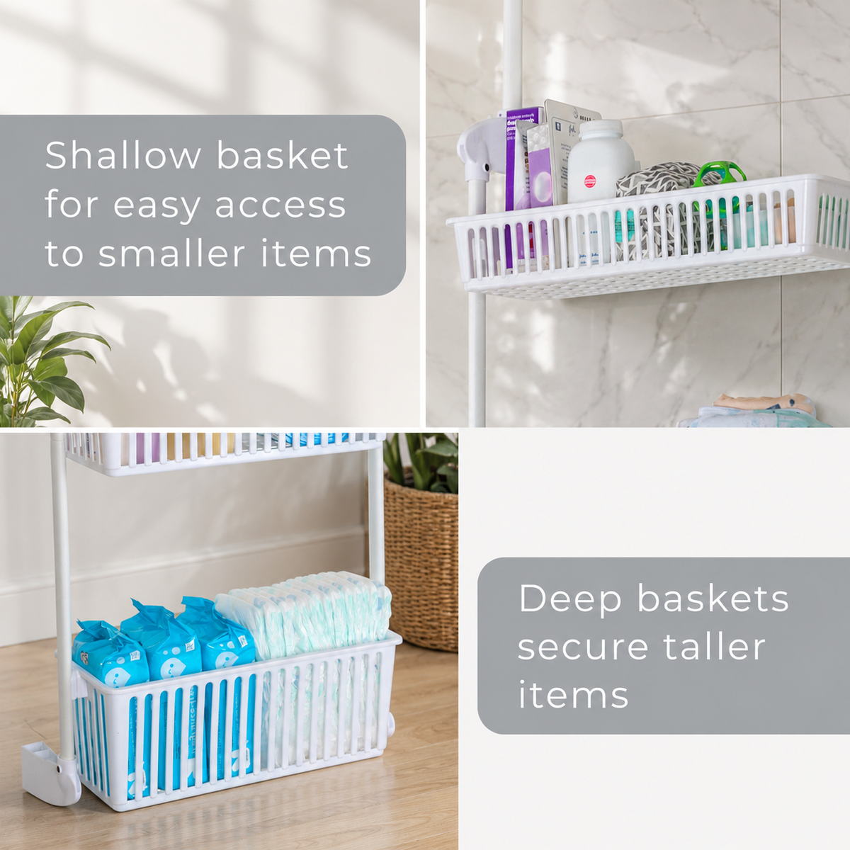 4-Tier Over-the-Door Pantry Organizer