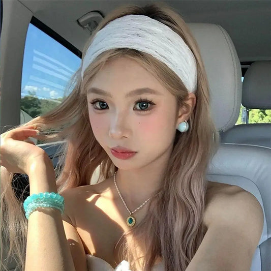 Elegant Mesh Lace Headband